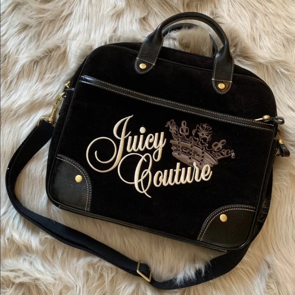 NEW- Authentic Original Juicy Couture Laptop Bag